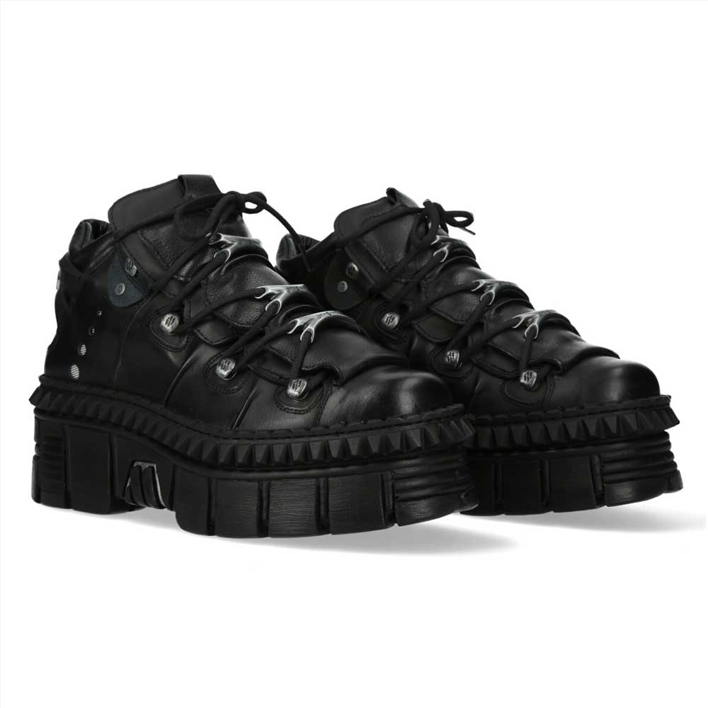 New Rock - M-WALL106-S13 Plateausneaker - Schwarz